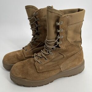 Belleville Boots Men's 7 W USGI Military Gore-Tex Vibram Waterproof Tan EUC